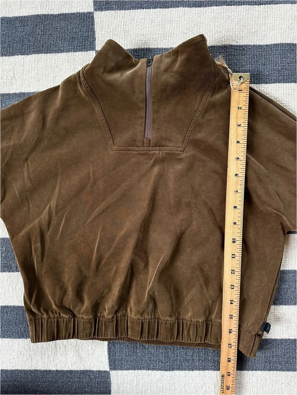 Lululemon lab Cropped Half-Zip - Deep Artifact